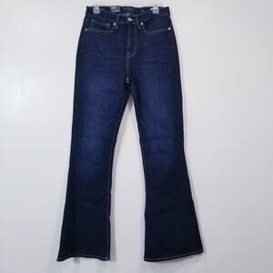 NWT - Lucky Brand Jeans High Rise Flare Stevie Blue Denim